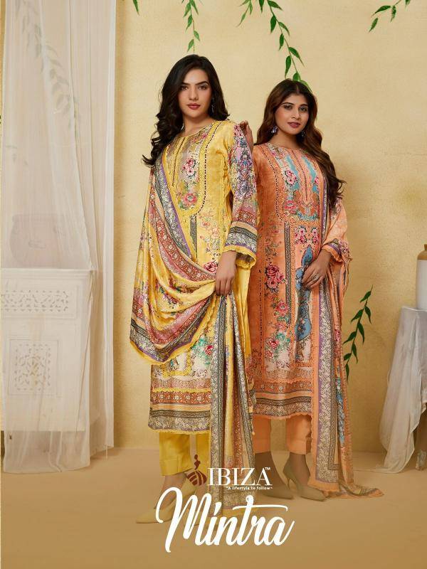 Ibiza mintra Designer dress materials wholesale Mumbai