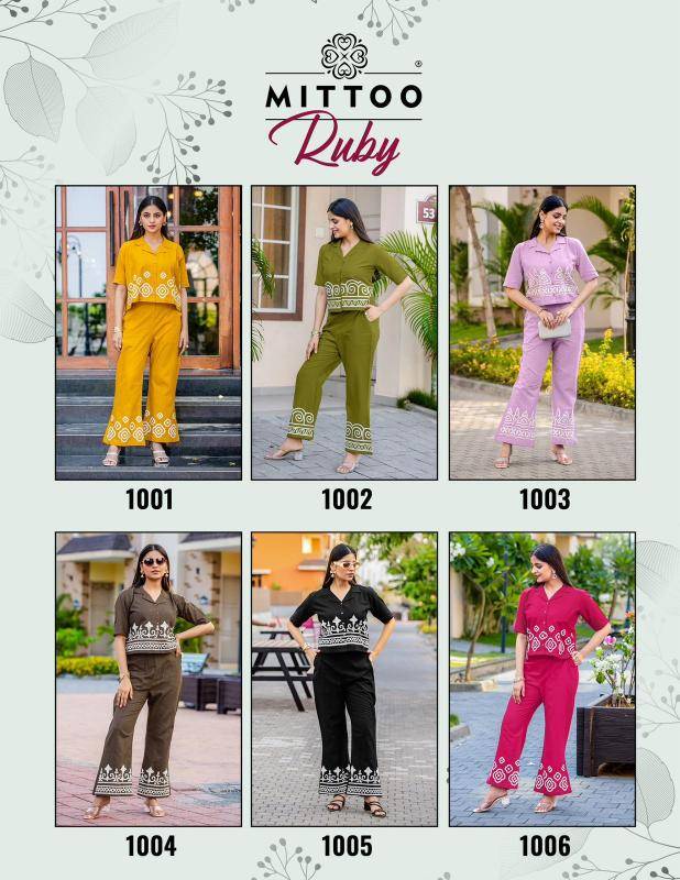 Mittoo ruby  Kurti manufacturers in ahmedabad