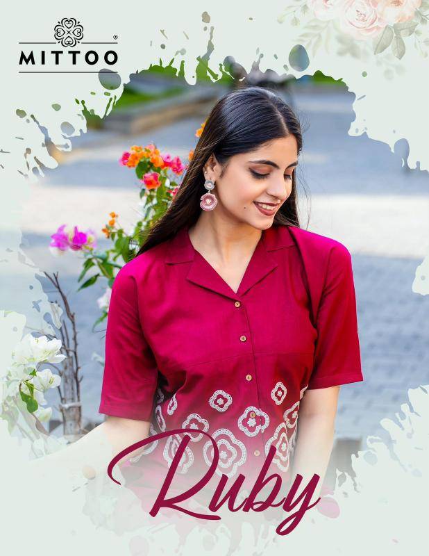 Mittoo ruby  Kurti manufacturers in ahmedabad