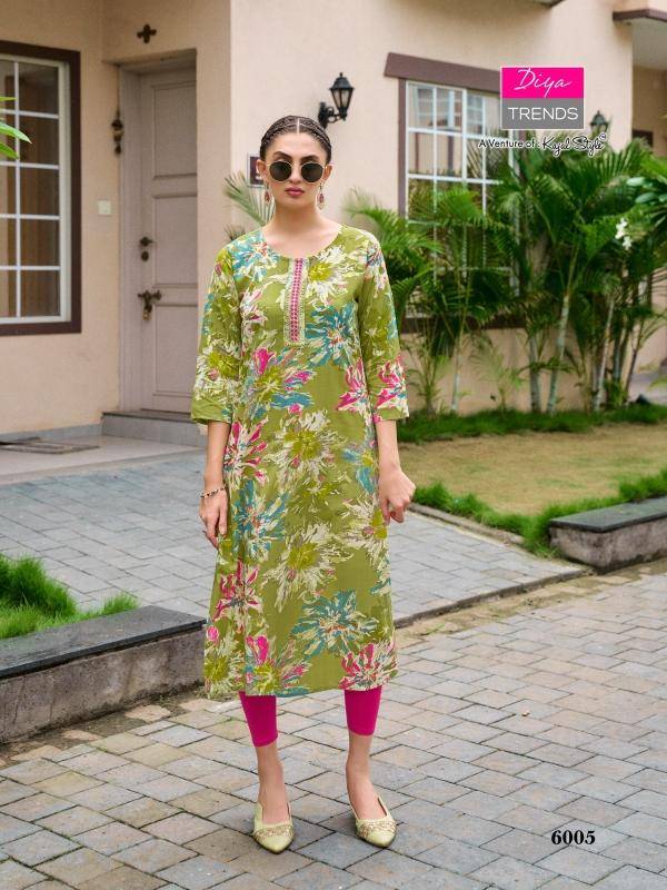 Diya gardencity vol-6 Ladies kurti market