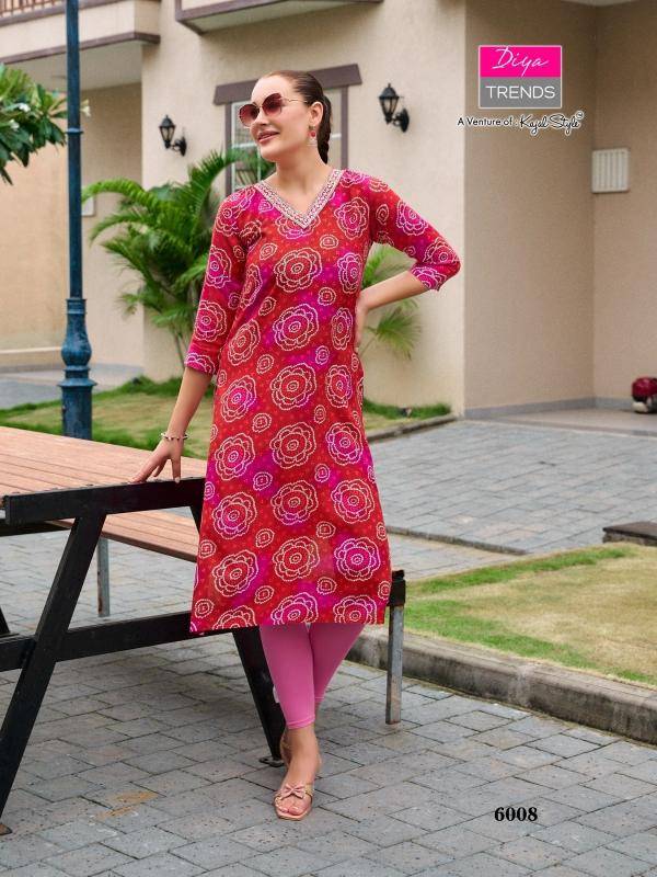 Diya gardencity vol-6 Ladies kurti market