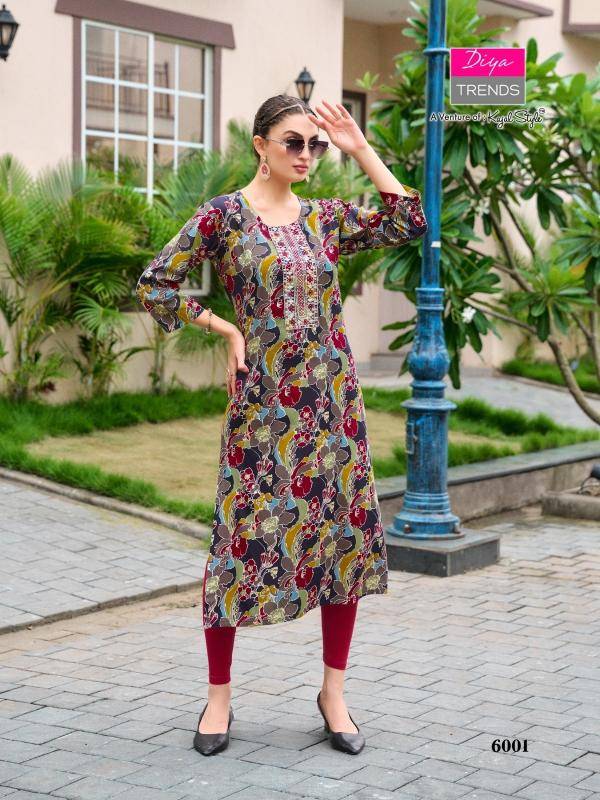 Diya gardencity vol-6 Ladies kurti market