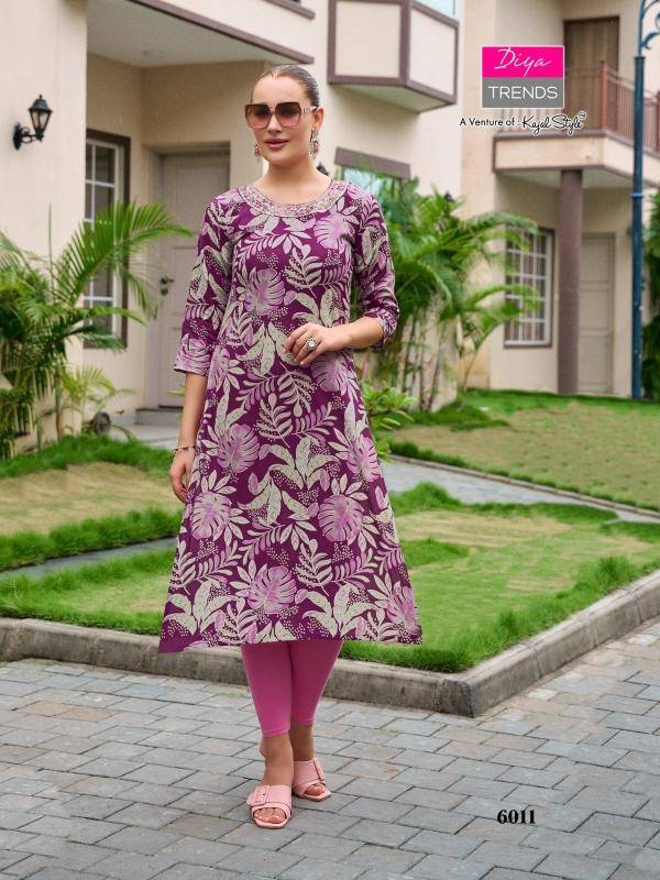 Diya gardencity vol-6 Ladies kurti market