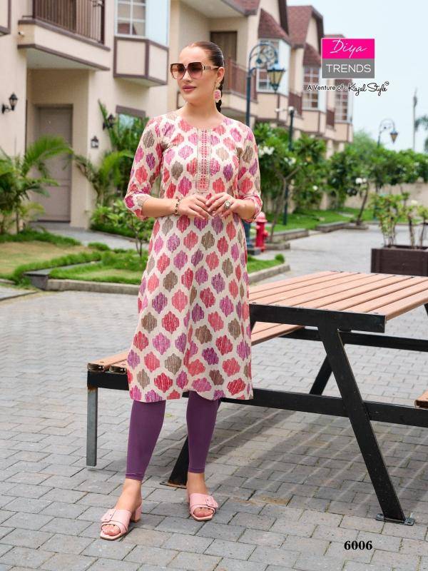 Diya gardencity vol-6 Ladies kurti market