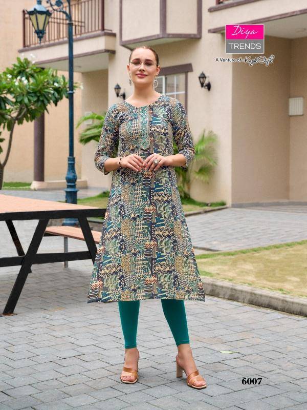Diya gardencity vol-6 Ladies kurti market