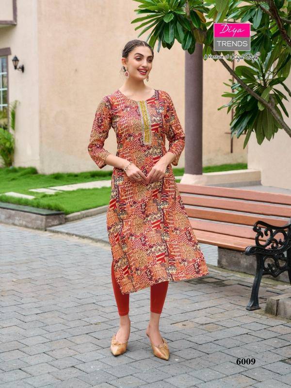 Diya gardencity vol-6 Ladies kurti market