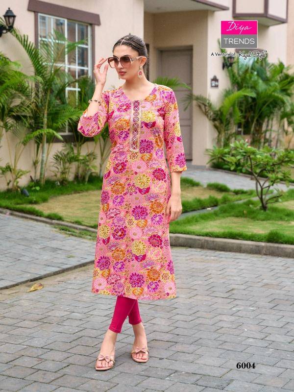 Diya gardencity vol-6 Ladies kurti market