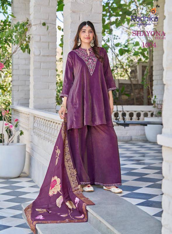 Radhika lifestyle shayona vol 1 Kurti exporter