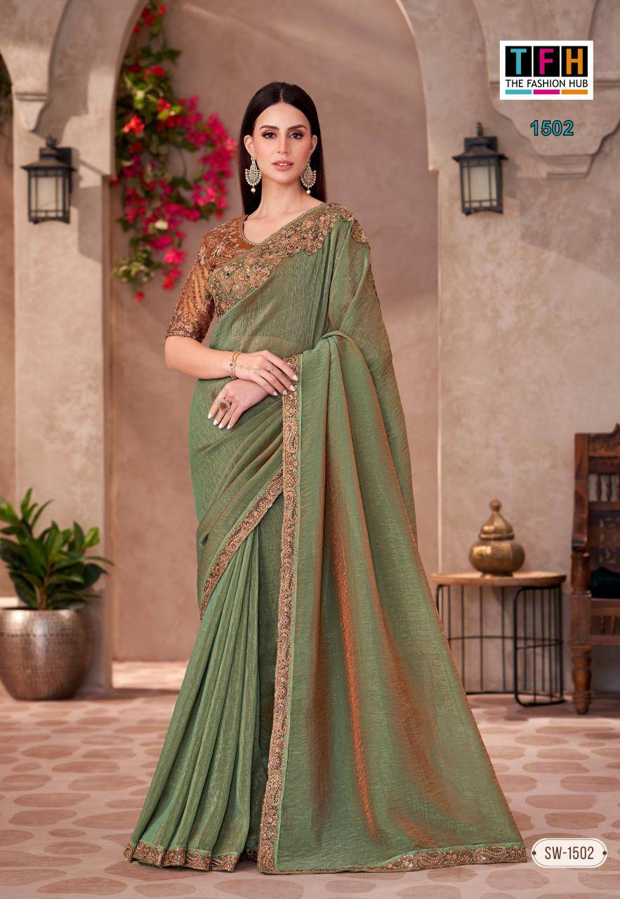 Shorya TFH sandalwood Designer sarees in Hyderabad