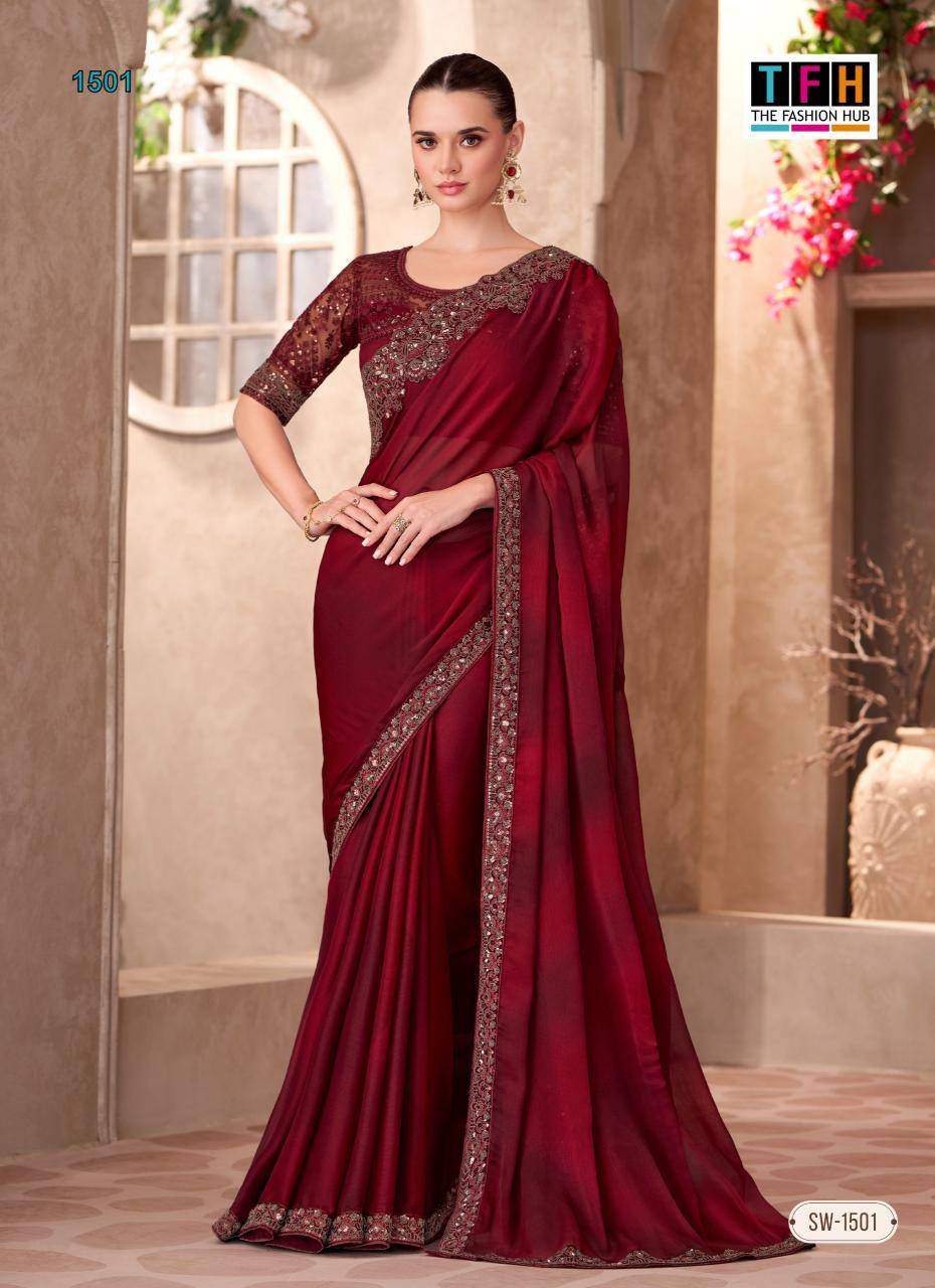 Shorya TFH sandalwood Designer sarees in Hyderabad