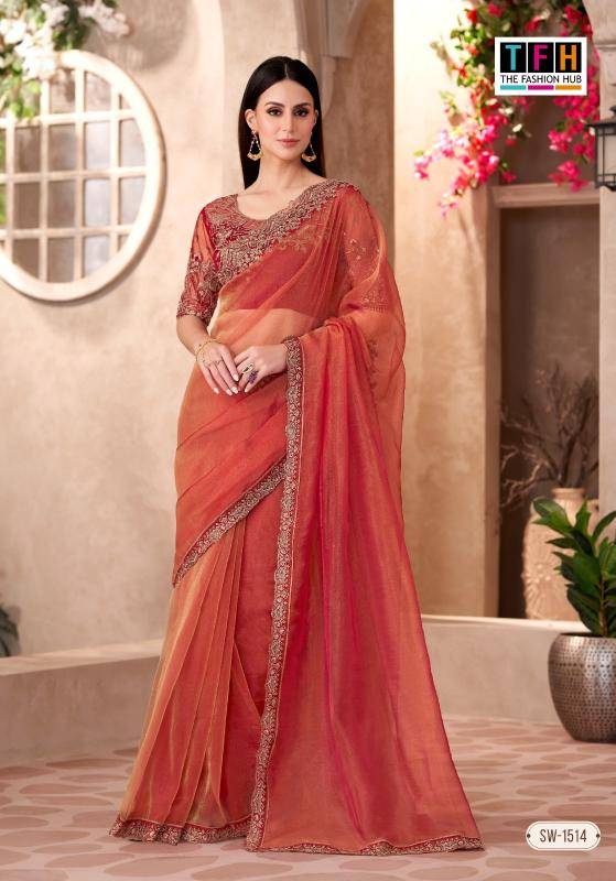 Shorya TFH sandalwood Designer sarees in Hyderabad