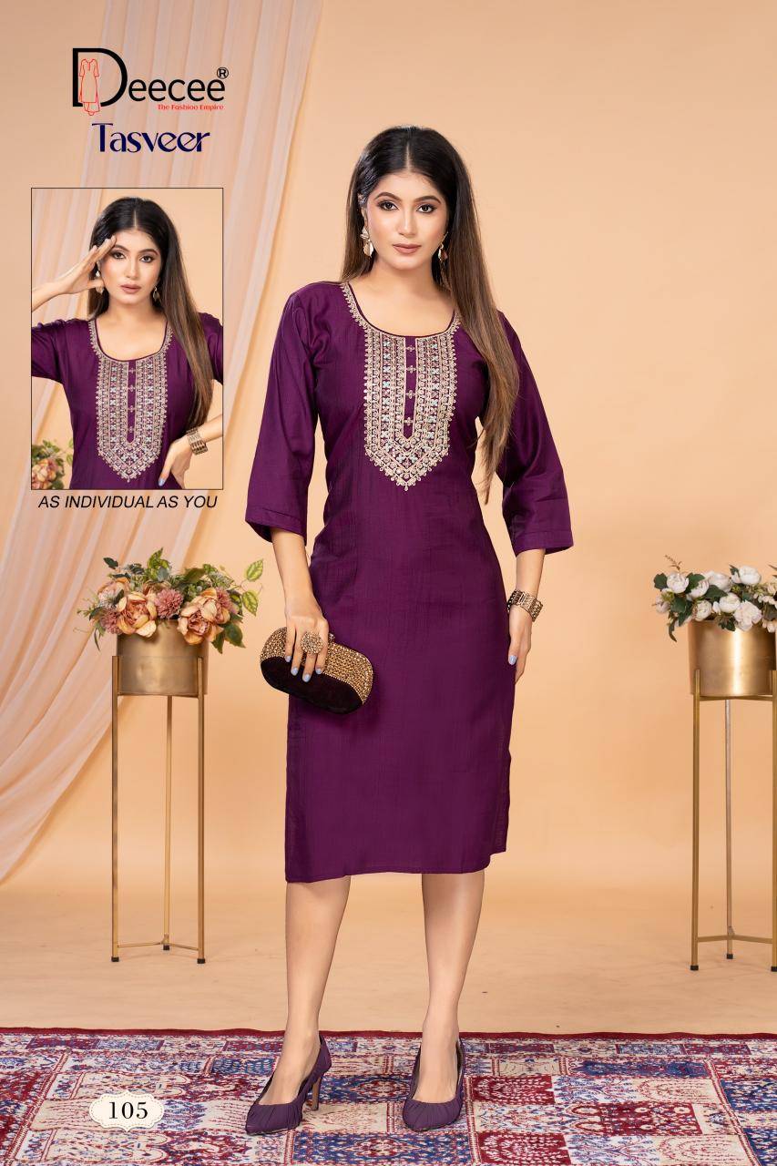 Deecee tasveer Kurti exporters in India 
