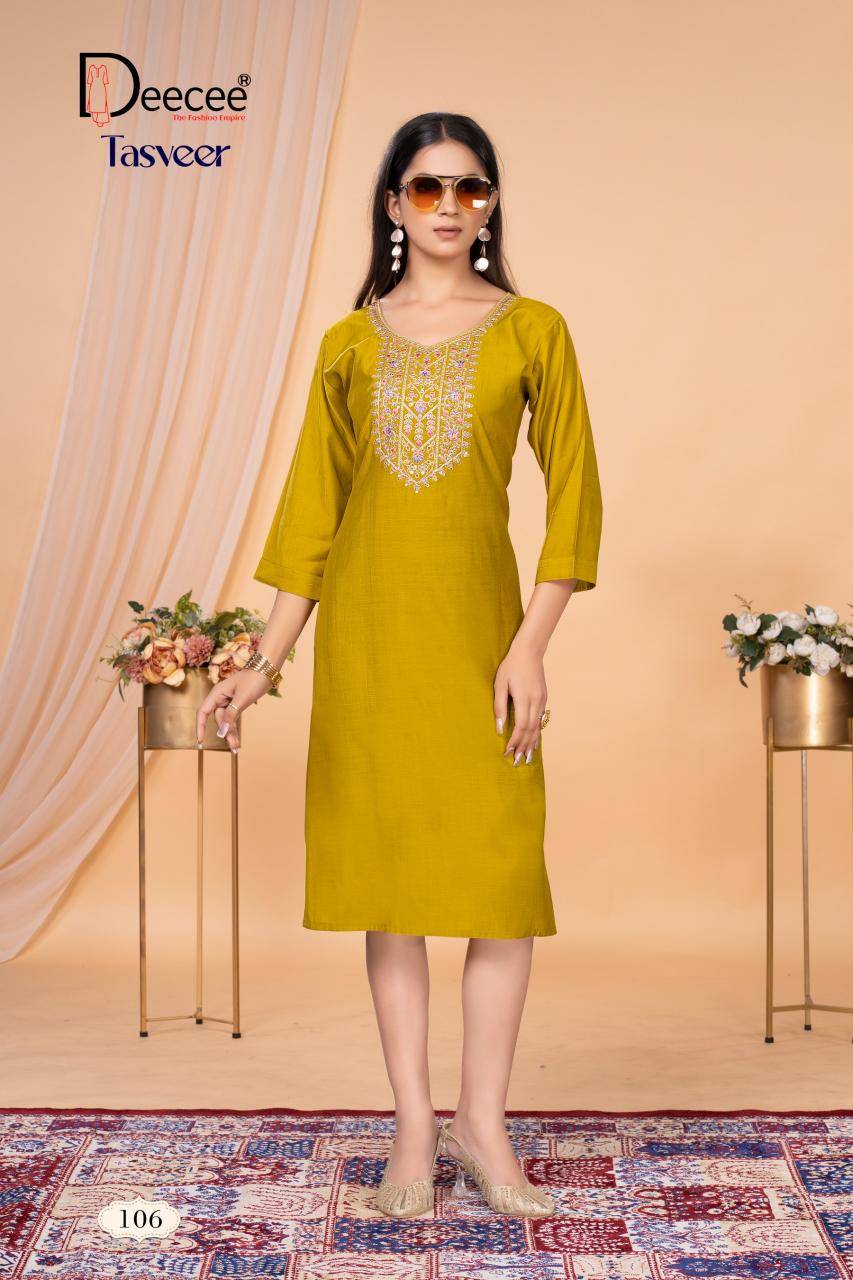 Deecee tasveer Kurti exporters in India 
