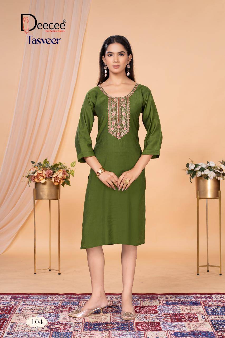 Deecee tasveer Kurti exporters in India 