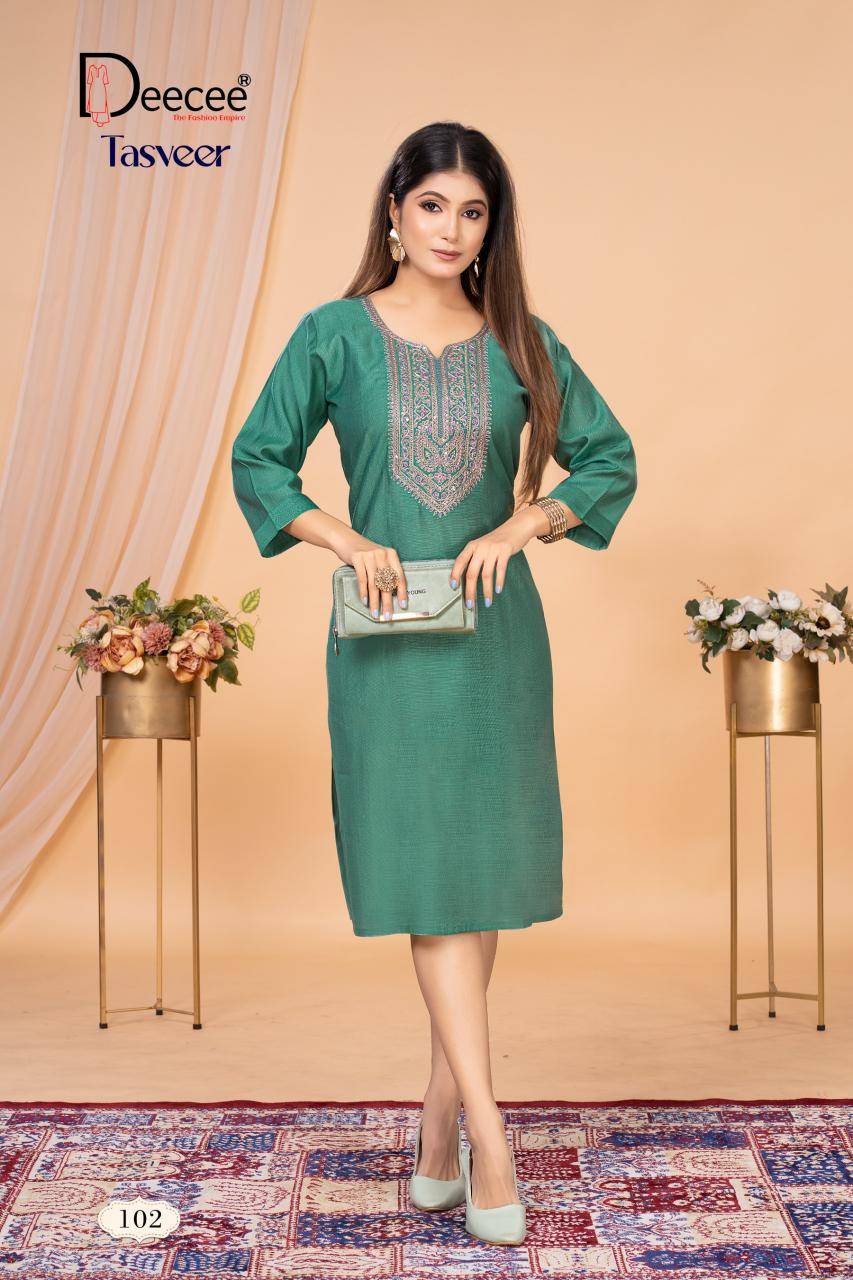 Deecee tasveer Kurti exporters in India 