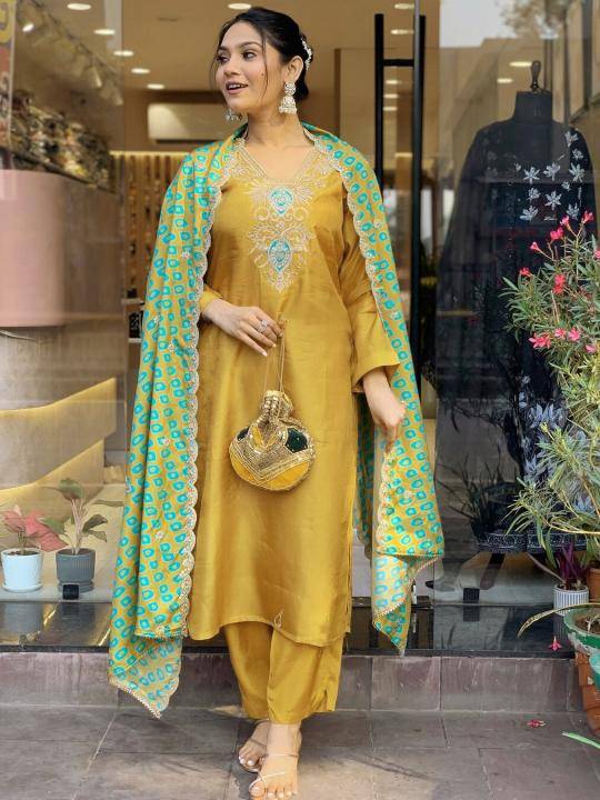 Bitto NK 482 mustard viscose Kurti wholesalers online