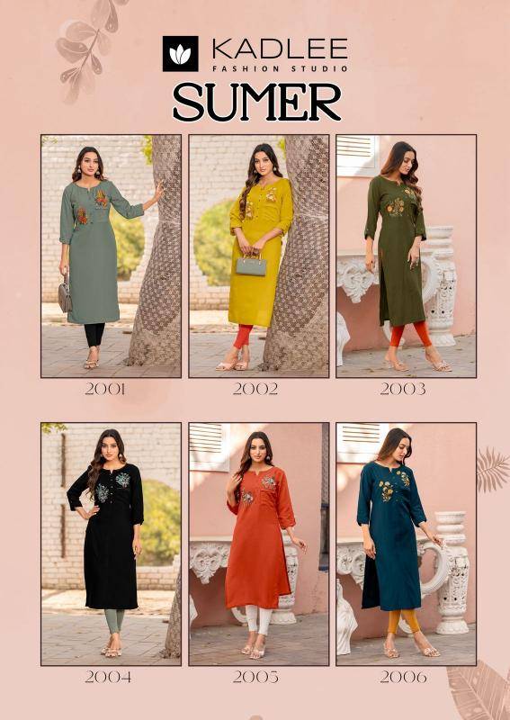 Kadlee sumer Kurti wholesalers in Surat