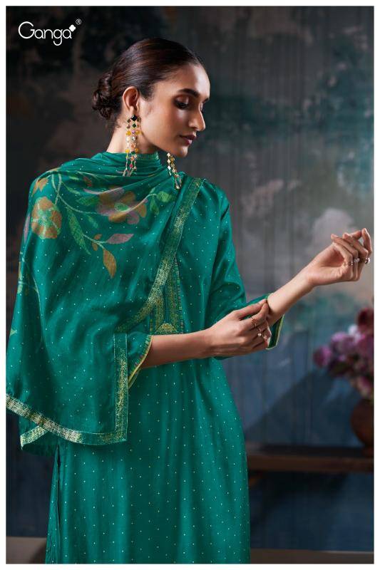 Ganga vrisya 3798 Dress materials wholesale market in Mumbai