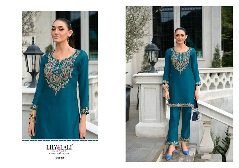 Lily & lali anora Printed Kurtis wholesale