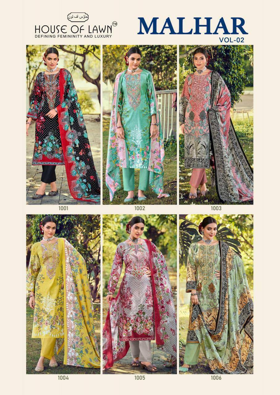 Shorya house of lawn malhar v.2 Dress material wholesale shops