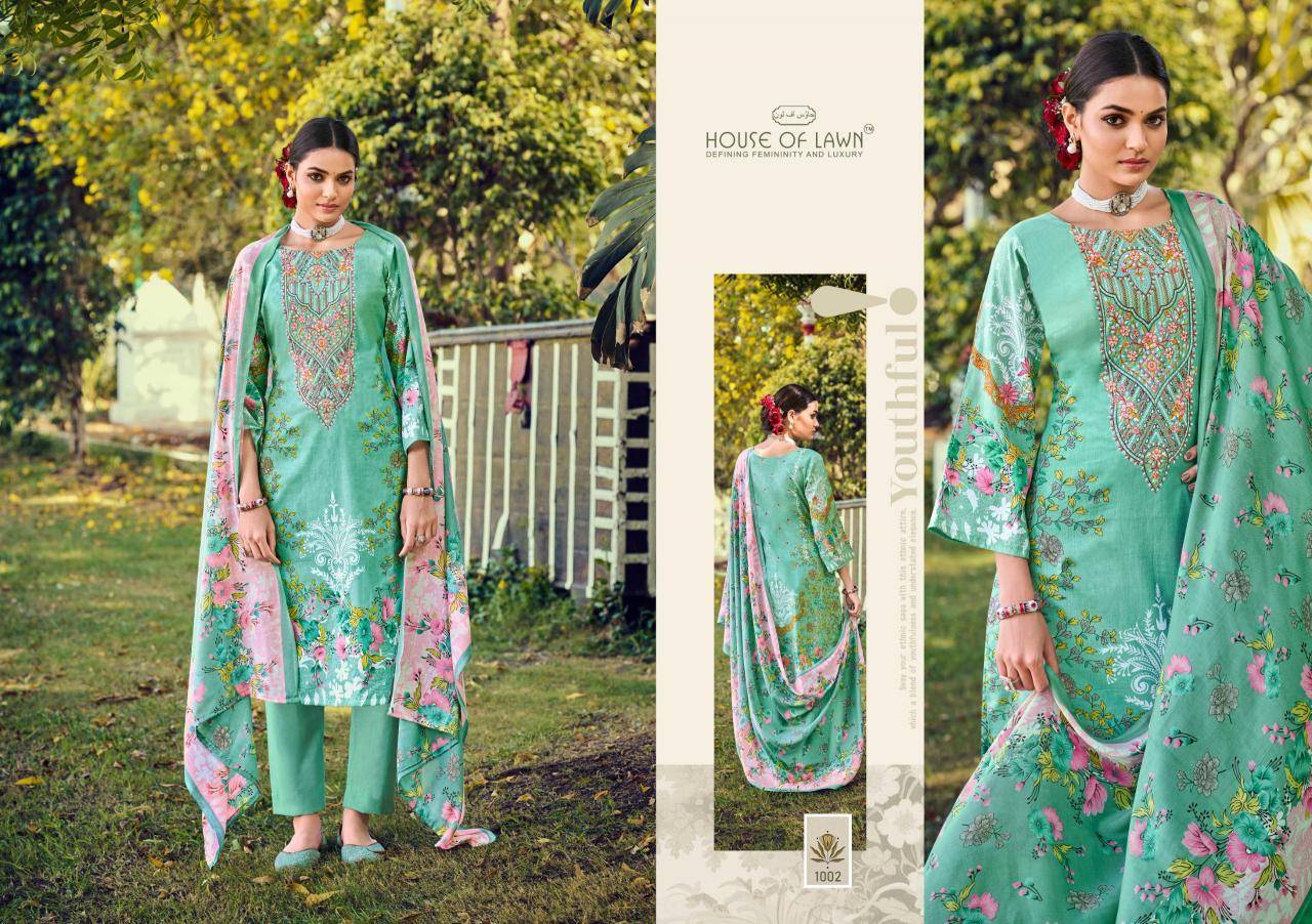Shorya house of lawn malhar v.2 Dress material wholesale shops