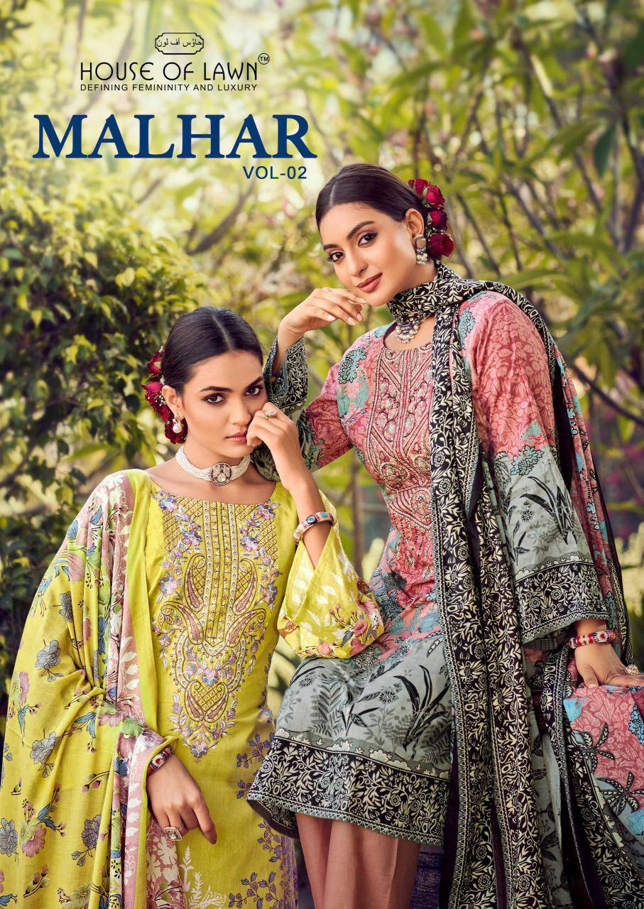 Shorya house of lawn malhar v.2 Dress material wholesale shops