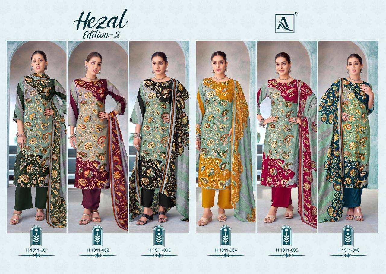 Alok suit hezal 2 Bulk saree and dress material dealer