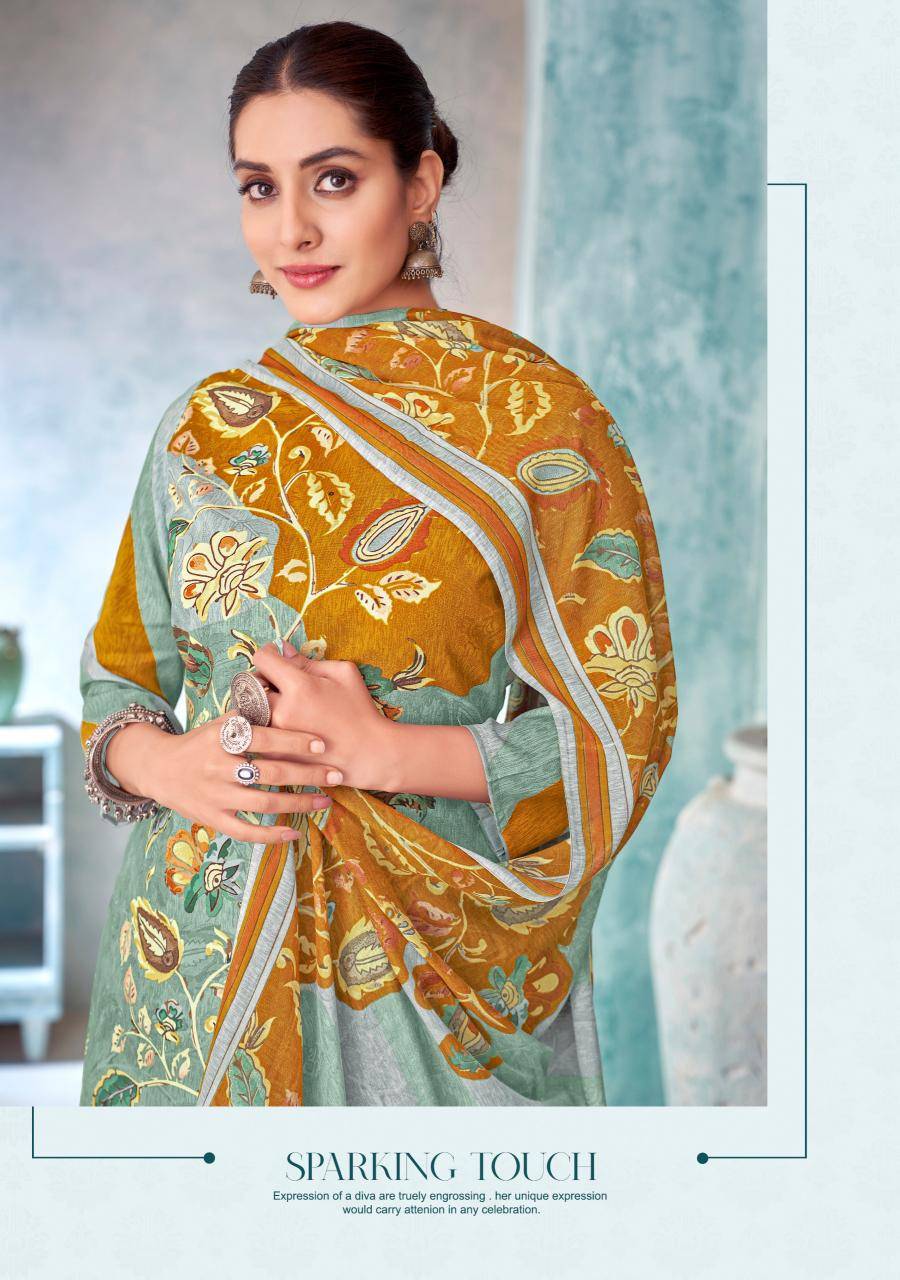 Alok suit hezal 2 Bulk saree and dress material dealer