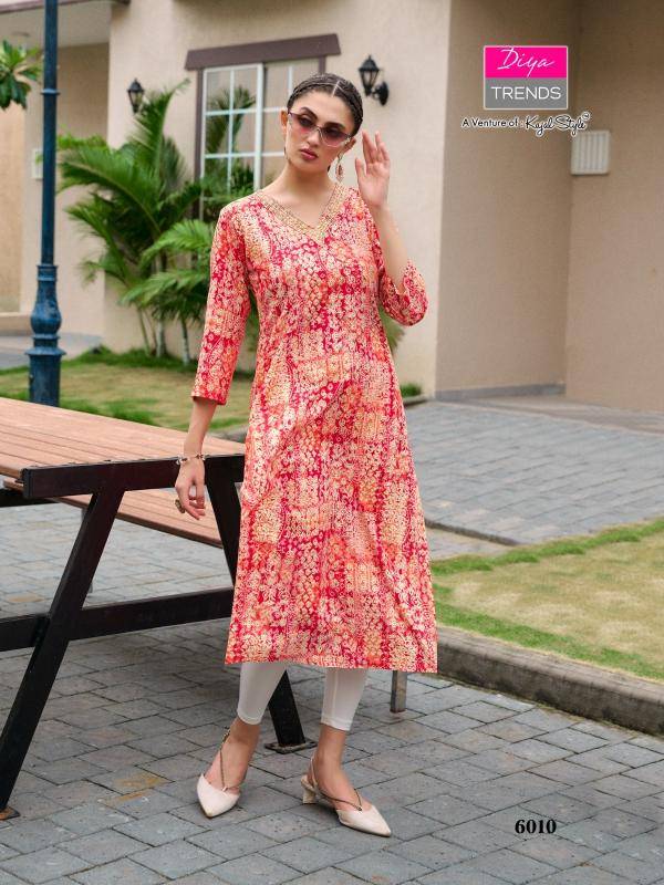 Diya trends gardencity NX Long kurtis online India