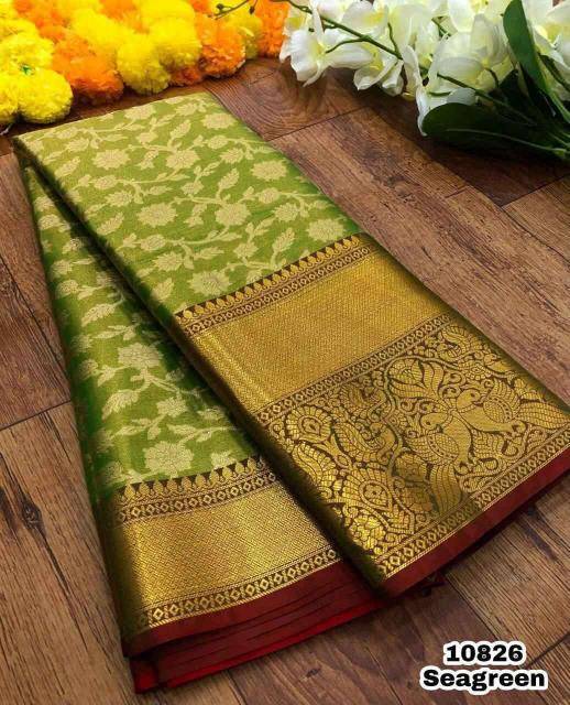 Malhar kanjivaram pattu silk Wholesale saree market in Mumbai
