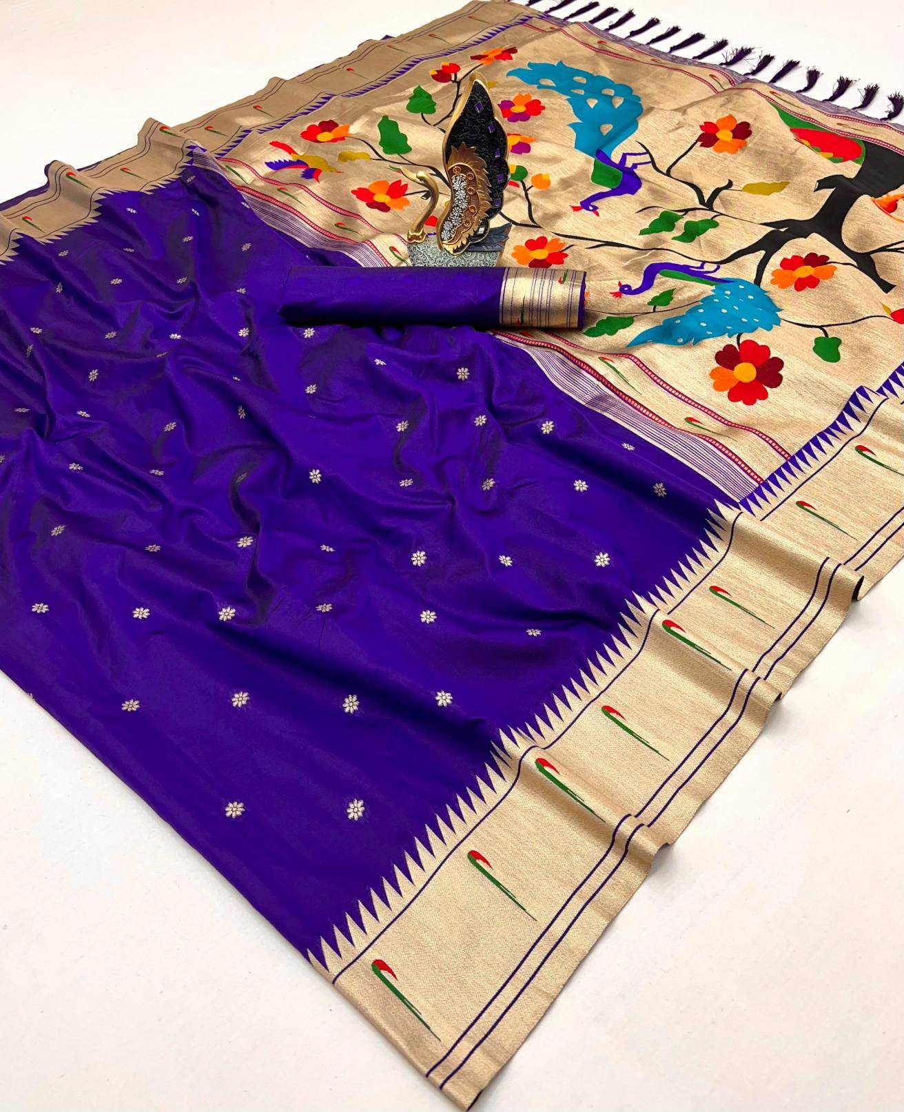 Anupama karma paithani voL-3 Silk saree wholesale market