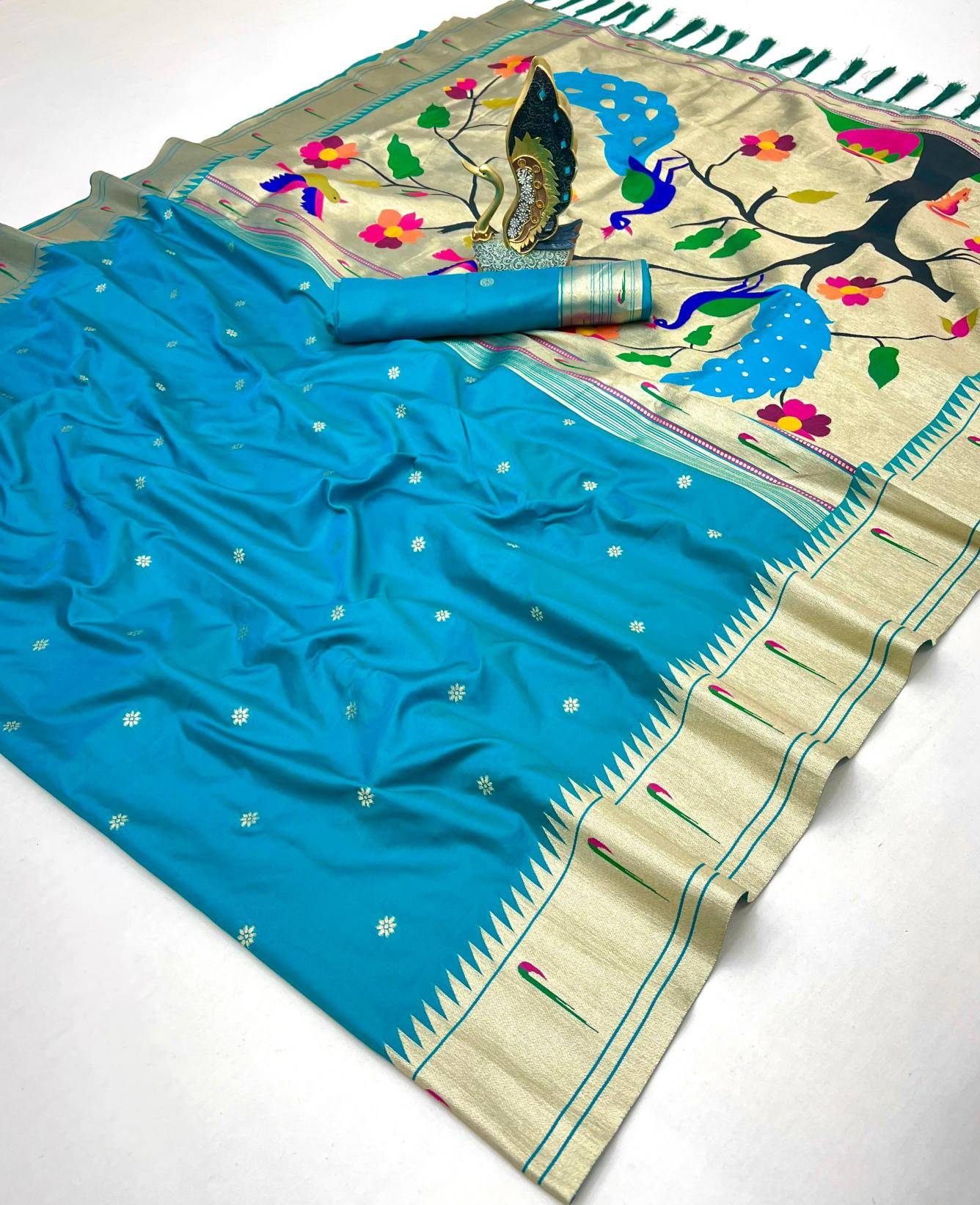 Anupama karma paithani voL-3 Silk saree wholesale market