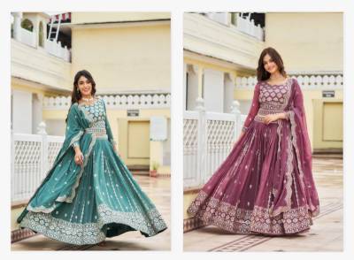 Sn 2305 Designer Faux Georgette Wholesale lehenga choli catalogs