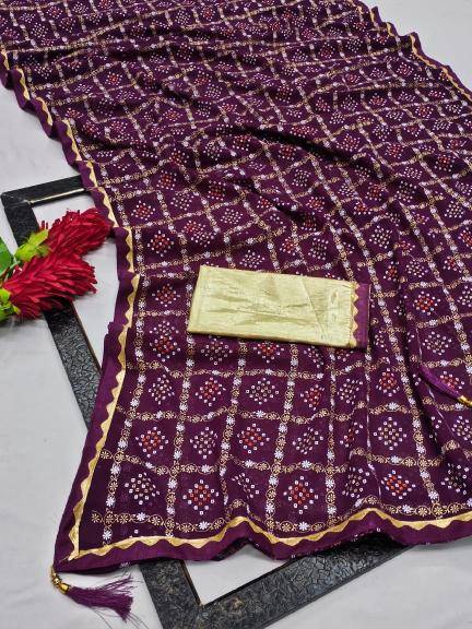 GC soft georgette Designer saree wholesale market