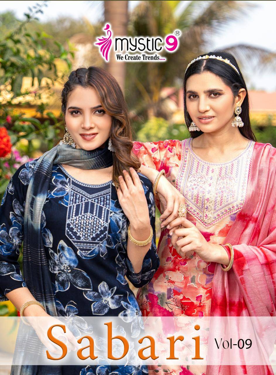 Mystic9 sabri vol 9 Kurti wholesale suppliers in Delhi