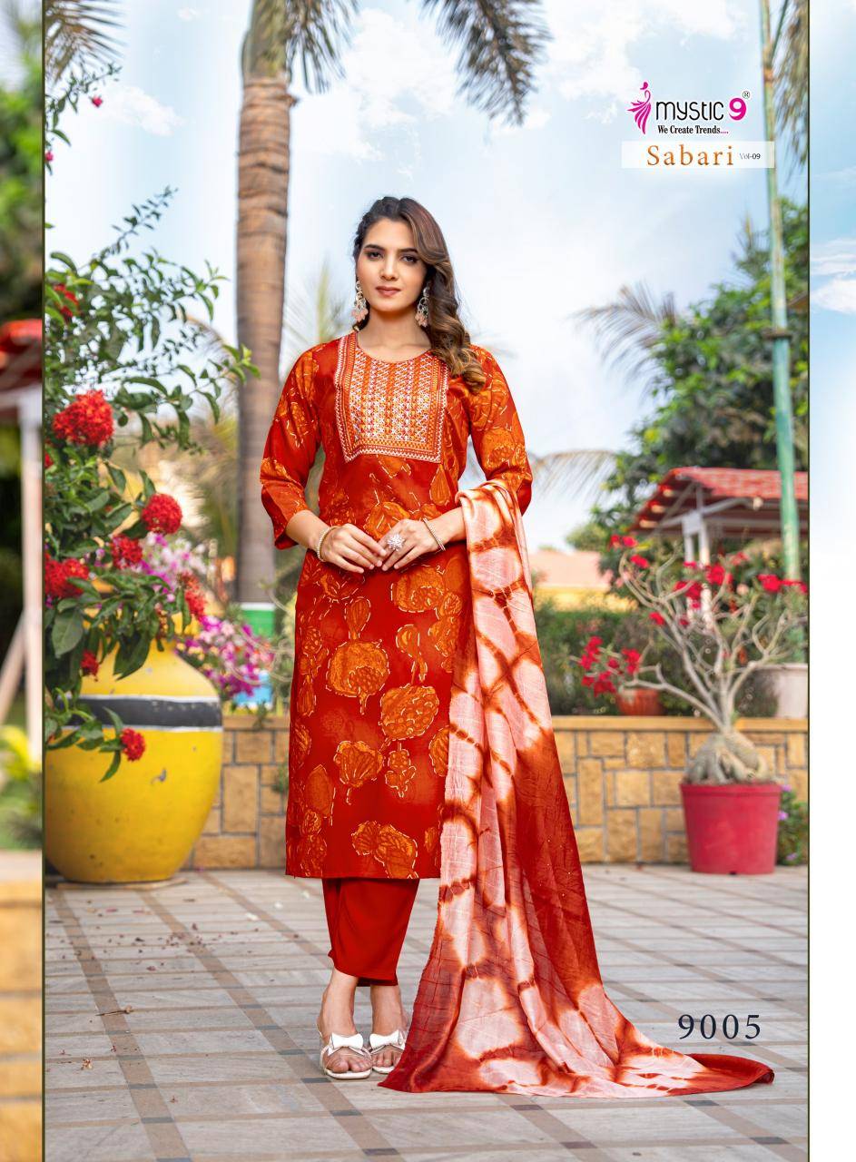 Mystic9 sabri vol 9 Kurti wholesale suppliers in Delhi