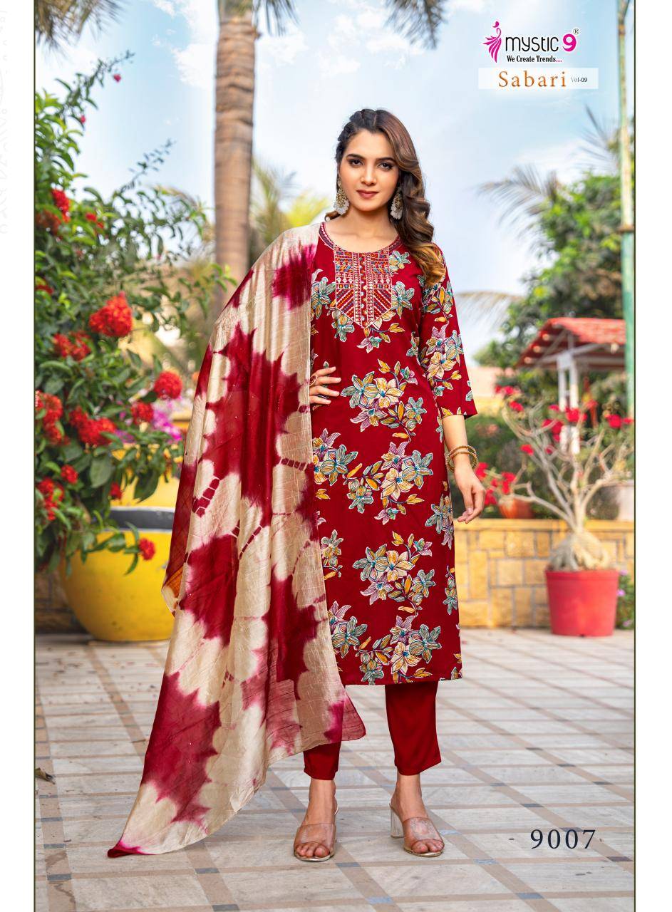 Mystic9 sabri vol 9 Kurti wholesale suppliers in Delhi