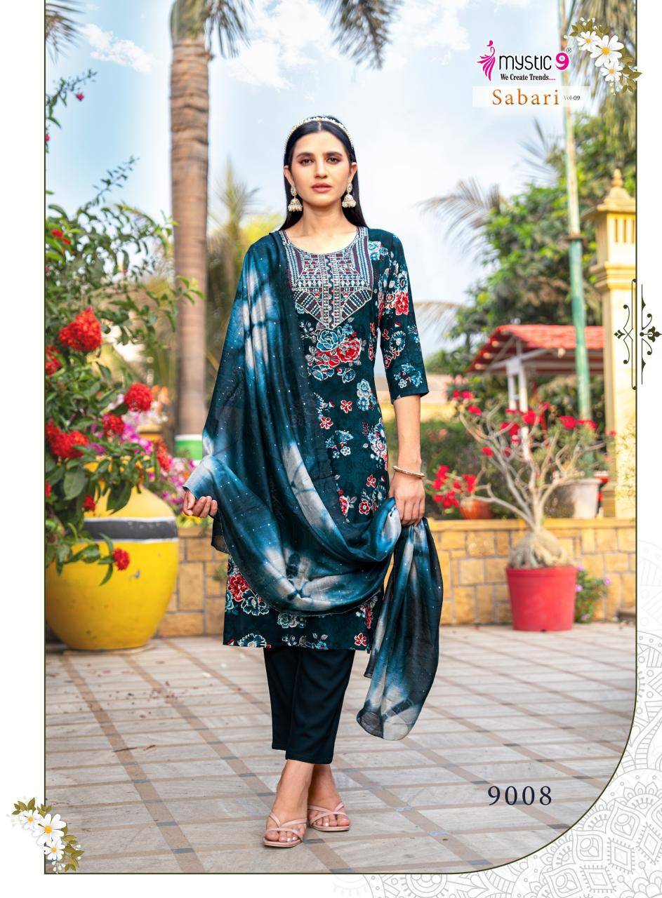 Mystic9 sabri vol 9 Kurti wholesale suppliers in Delhi