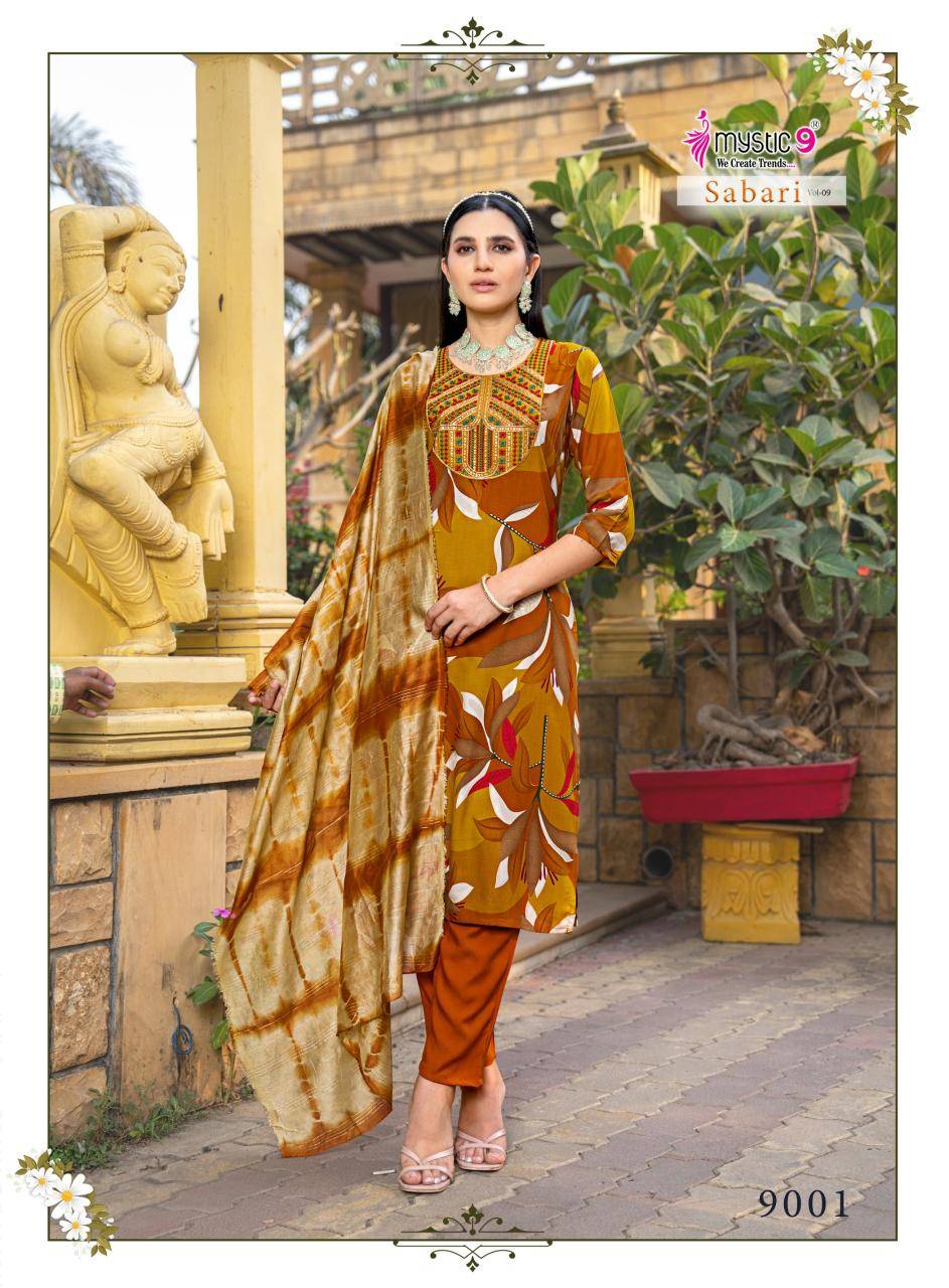 Mystic9 sabri vol 9 Kurti wholesale suppliers in Delhi