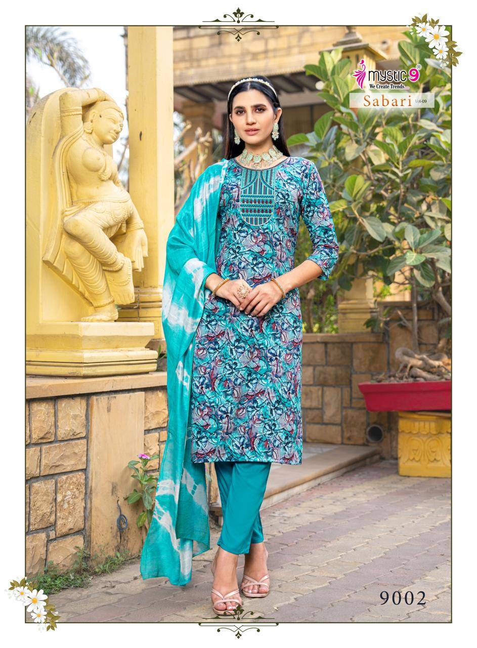 Mystic9 sabri vol 9 Kurti wholesale suppliers in Delhi