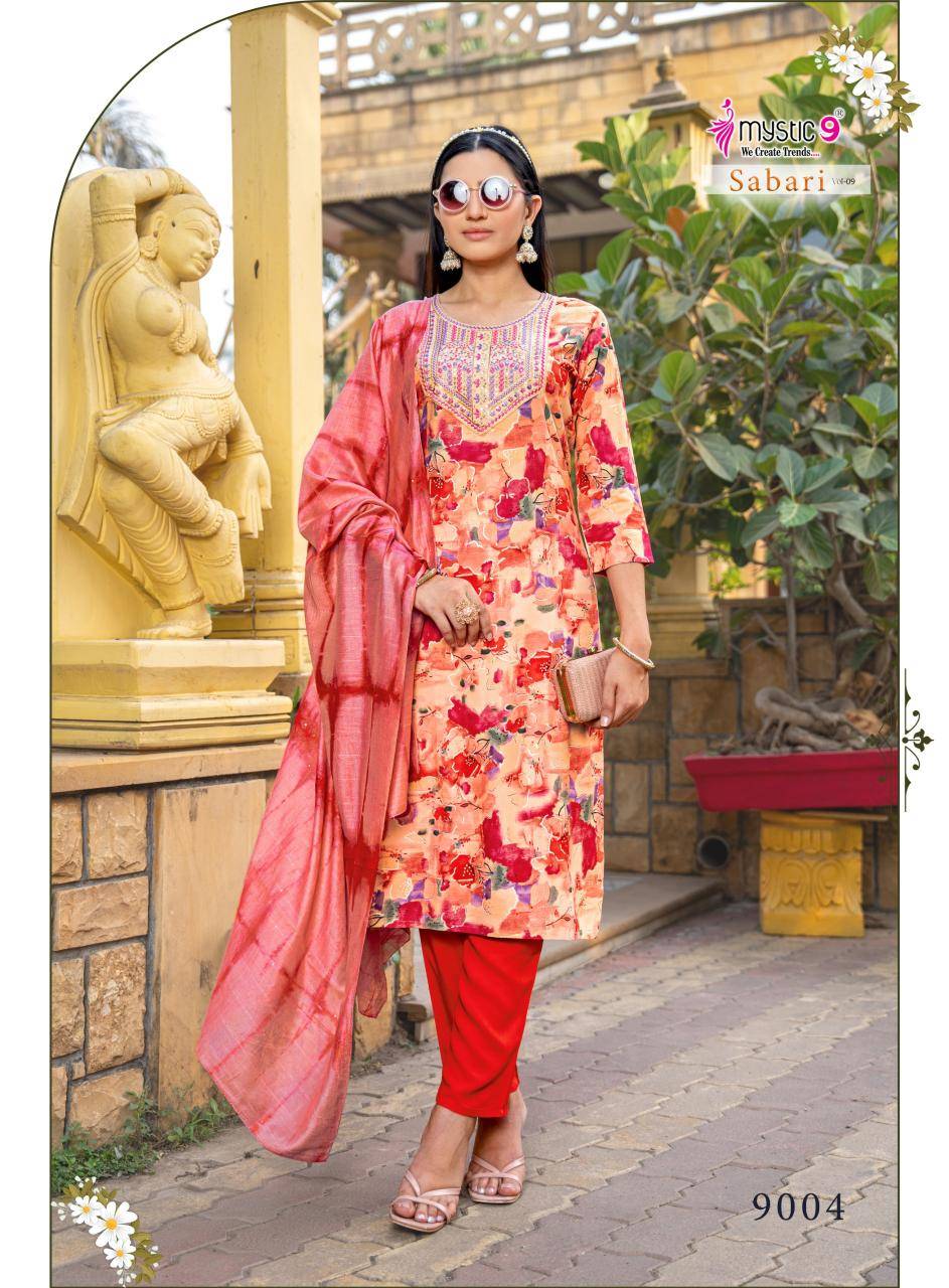 Mystic9 sabri vol 9 Kurti wholesale suppliers in Delhi