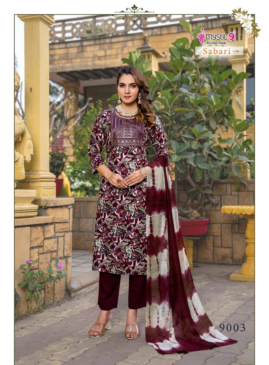 Mystic9 sabri vol 9 Kurti wholesale suppliers in Delhi