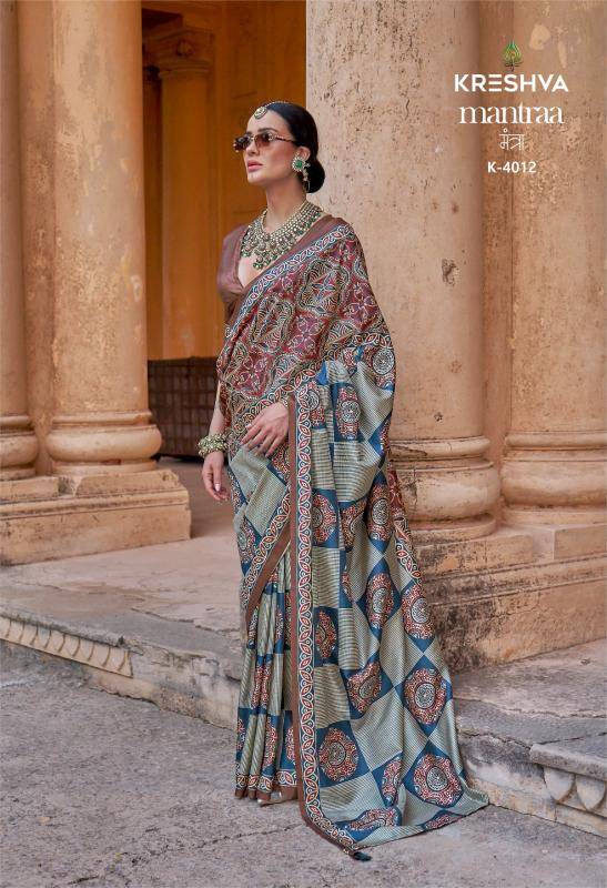 Shorya kreshva mantraa silk Wholesale saree market in Ahmedabad
