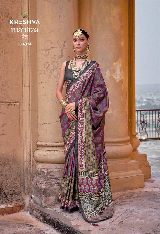 Shorya kreshva mantraa silk Wholesale saree market in Ahmedabad