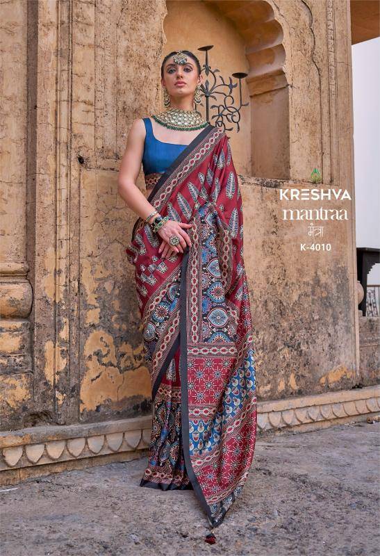 Shorya kreshva mantraa silk Wholesale saree market in Ahmedabad