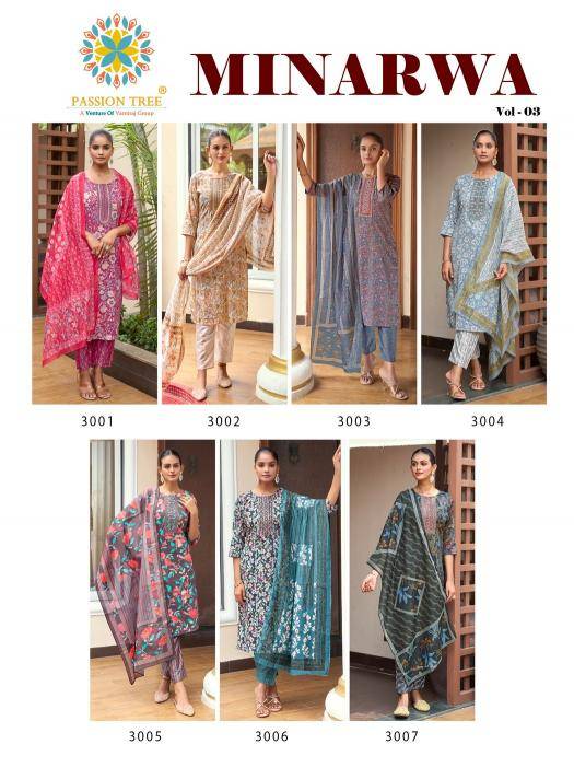 Passion tree minarva vol 3 Kurti wholesale showroom