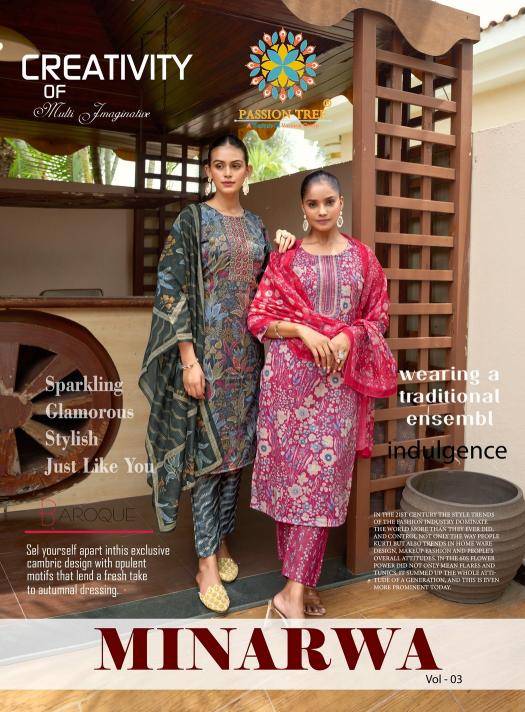 Passion tree minarva vol 3 Kurti wholesale showroom