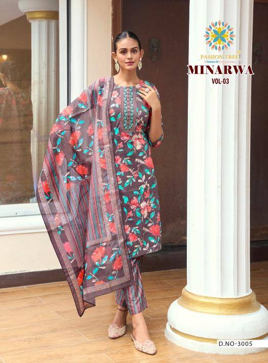 Passion tree minarva vol 3 Kurti wholesale showroom