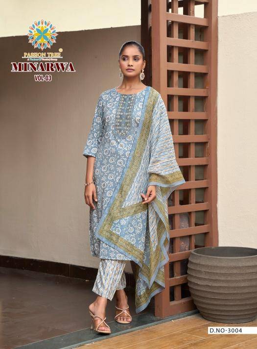 Passion tree minarva vol 3 Kurti wholesale showroom