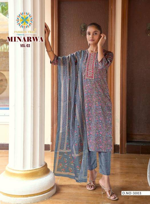 Passion tree minarva vol 3 Kurti wholesale showroom